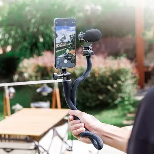 JJC Magnetic Flexible Arm with Clamp for MagSafe Phone & Action Camera | 313g (11oz) Bendable Mount thumbnail 7