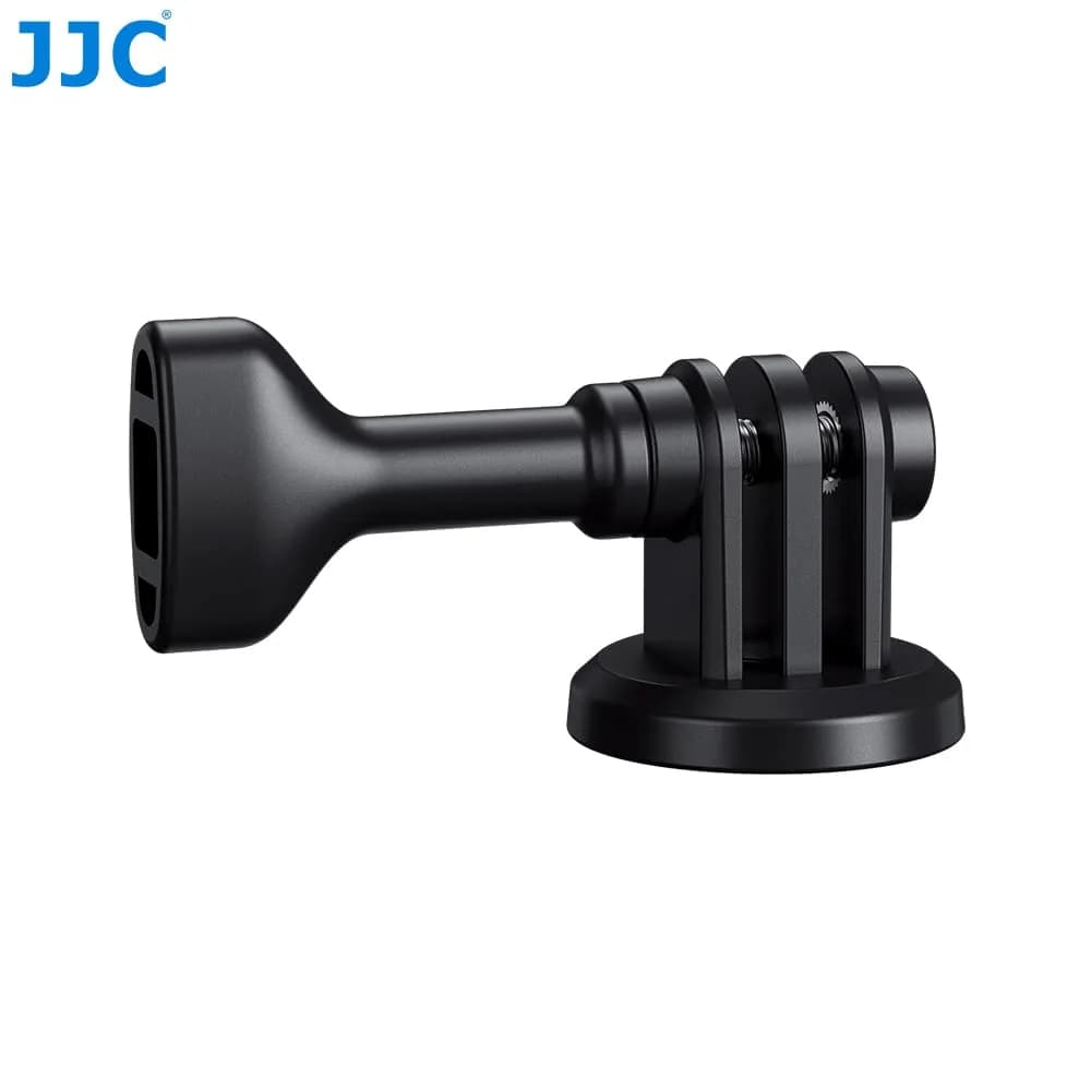 JJC Action Camera Tripod Mount Adapter with 1/4"-20 Hole for DJI Osmo Action Cameras | Lightweight ABS & Metal Build - view 4