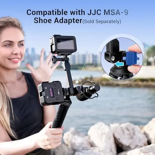 JJC Magnetic Flexible Tripod for MagSafe Phone & Action Camera, Bendable | 1kg (2.2lb) Load Capacity thumbnail 5