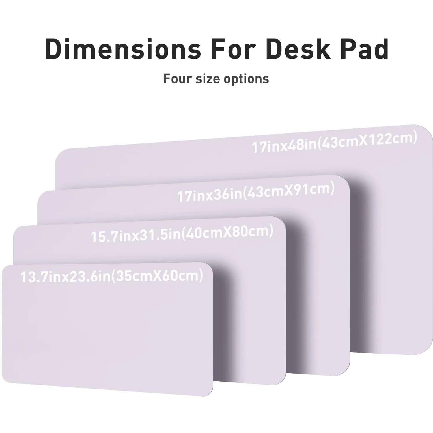 Aothia Large PU Leather Desk Pad Protector 36" x 17" (91.4 cm x 43.2 cm) | Smooth Writing Surface & Non-Slip Mouse Pad - view 6