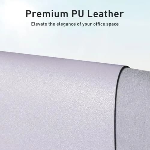 Aothia Large PU Leather Desk Pad Protector 36" x 17" (91.4 cm x 43.2 cm) | Smooth Writing Surface & Non-Slip Mouse Pad thumbnail 2