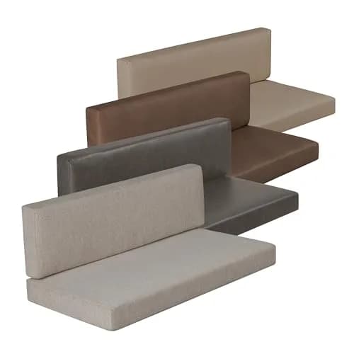 THOMAS PAYNE Signature 42" Driftwood RV Dinette Cushions | 4" High-Density Foam, Easy Clean, 7-Year Hydrolysis Warranty thumbnail 1