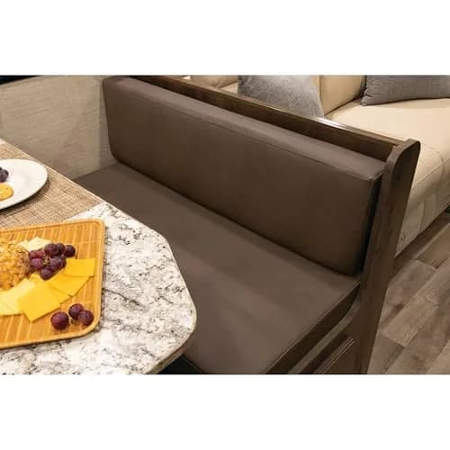 THOMAS PAYNE Signature 42" Driftwood RV Dinette Cushions | 4" High-Density Foam, Easy Clean, 7-Year Hydrolysis Warranty thumbnail 2