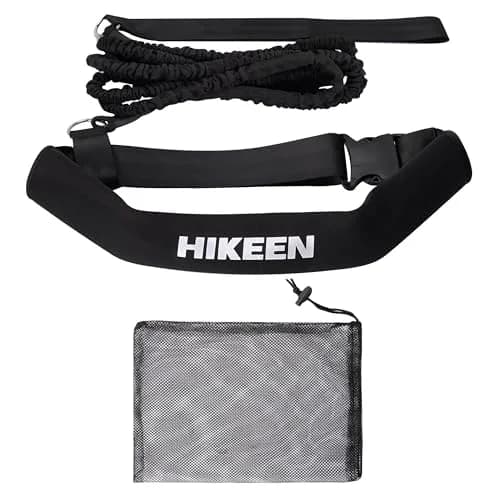 Hikeen Swimming Training Belt 2-Pack | Stationary Swim Harness with 4M Tether for Endless Pools thumbnail 1