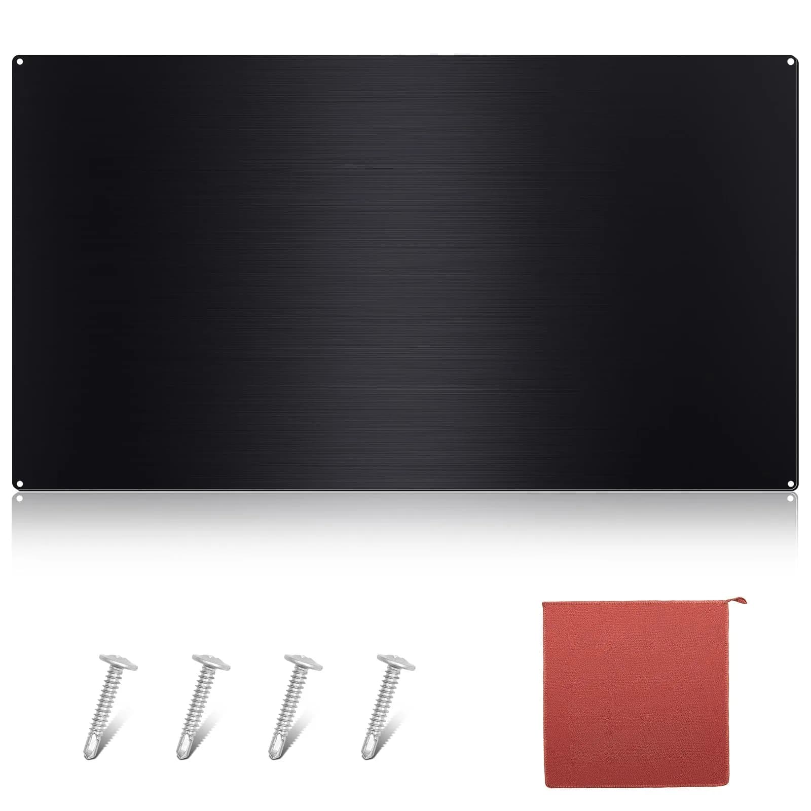 Yaocom Stainless Steel Backsplash 61x91 cm (24x36 Inch) | Protects Walls from Splatter - main product image