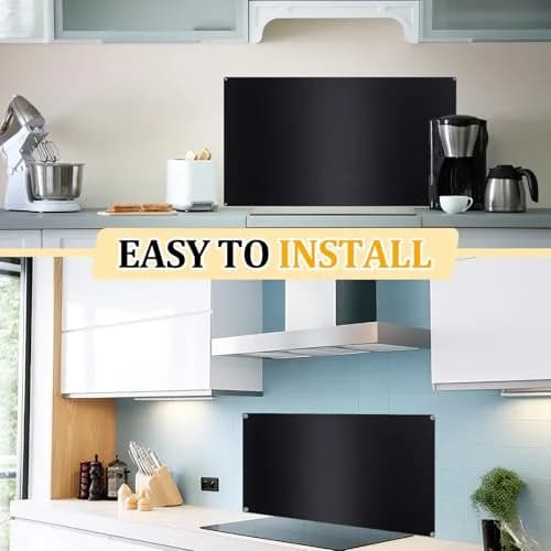 Yaocom Stainless Steel Backsplash 61x91 cm (24x36 Inch) | Protects Walls from Splatter thumbnail 7