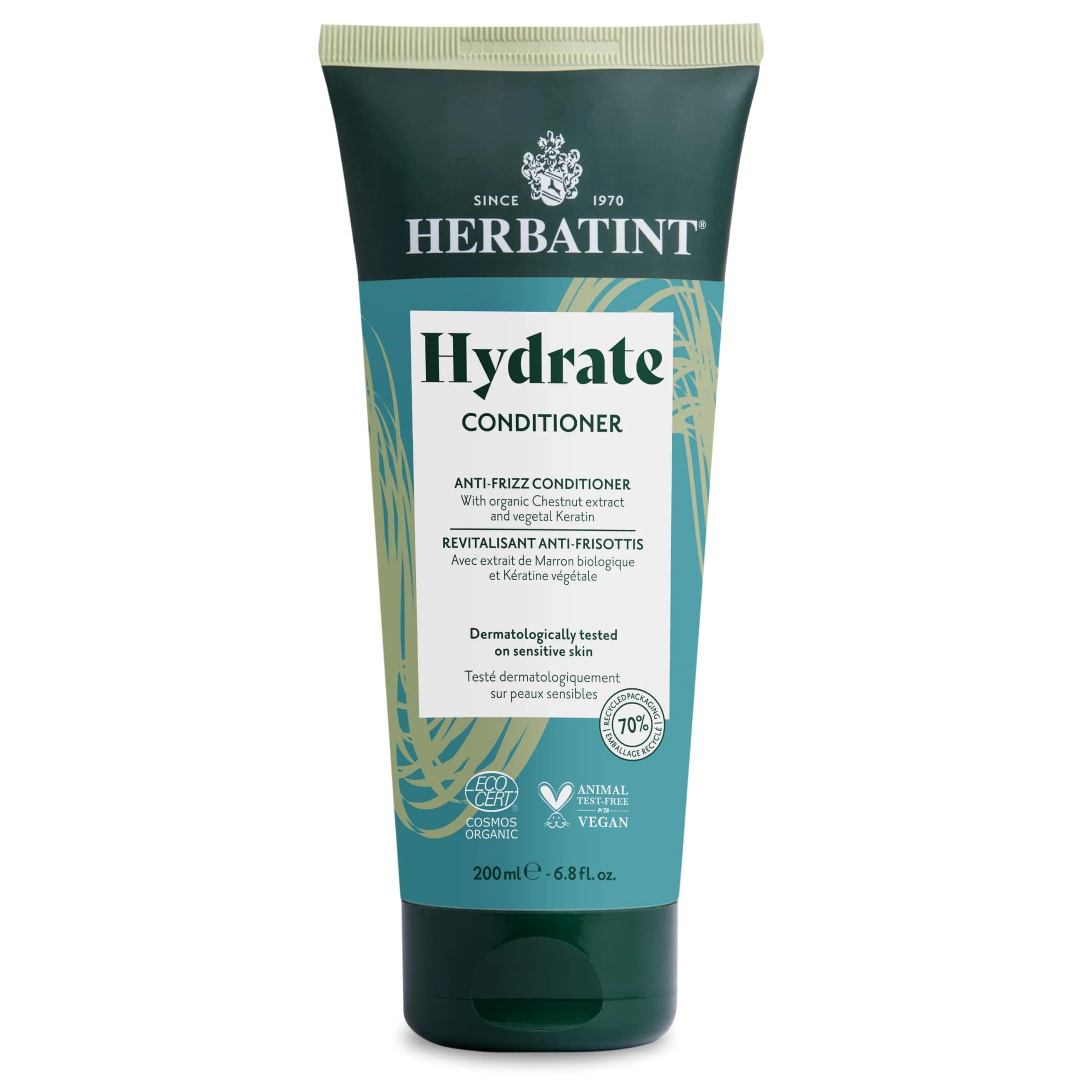 Herbatint Hydrate Conditioner for Color Treated Hair | Sulfate Free, 6.8 Fl Oz - main product image