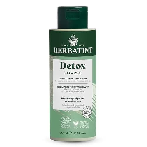 Herbatint Detox Clarifying Shampoo 8.8 oz | Sulfate & Paraben Free Daily Hair Care thumbnail 1