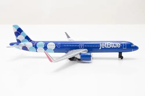 Daron jetBlue A321 Balloons Airport Playset Die-Cast Toy Ages 3+ | Authentic Airport Adventure with Die-Cast Metal thumbnail 2