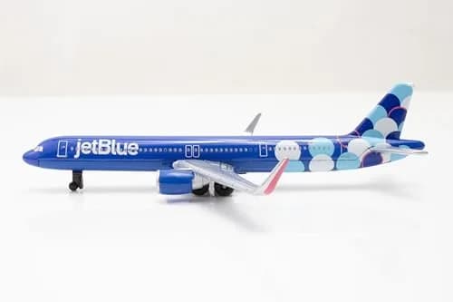 Daron jetBlue A321 Balloons Airport Playset Die-Cast Toy Ages 3+ | Authentic Airport Adventure with Die-Cast Metal thumbnail 3