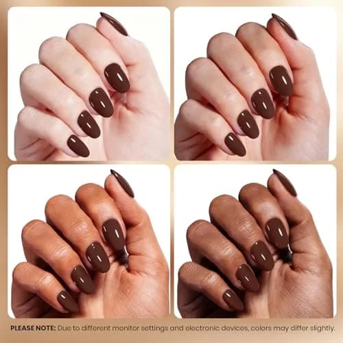 Beetles Gel Nail Polish Espresso Shot 15ml (0.51 Fl Oz) | Hema-Free Soak-Off UV/LED Gel thumbnail 6