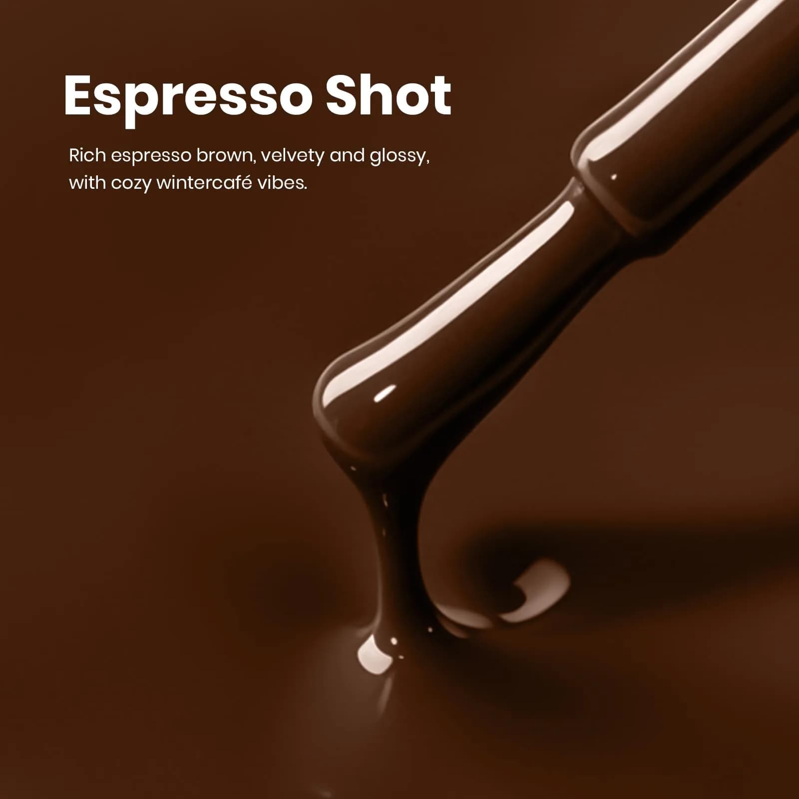 Beetles Gel Nail Polish Espresso Shot 15ml (0.51 Fl Oz) | Hema-Free Soak-Off UV/LED Gel - view 3