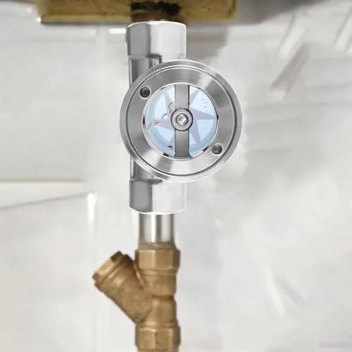 Antrader 1/2" NPT Female Stainless Steel Flow Indicator with Impeller | DN15-1/2" Sight Glass thumbnail 6