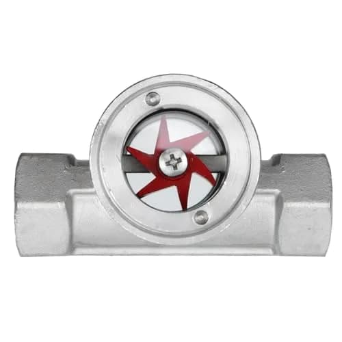 Antrader 3/4" NPT Female Stainless Steel Flow Indicator | Visual Pipeline Monitoring thumbnail 1