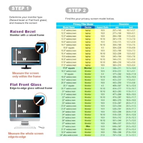 WELINC 34 Inch Computer Privacy Screen Filter for 21:9 Ultra-Wide Aspect Ratio | Anti Glare Blue Light Filter thumbnail 3