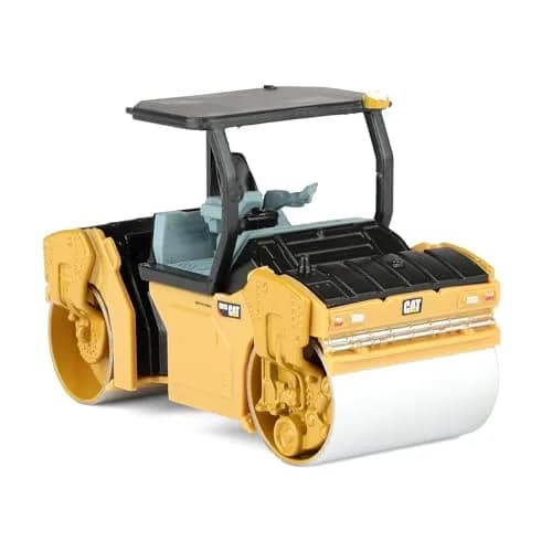 Diecast Masters 1:64 Model Cat CB13 Roller with ROPS | Metal Construction Vehicle for Collectors thumbnail 2