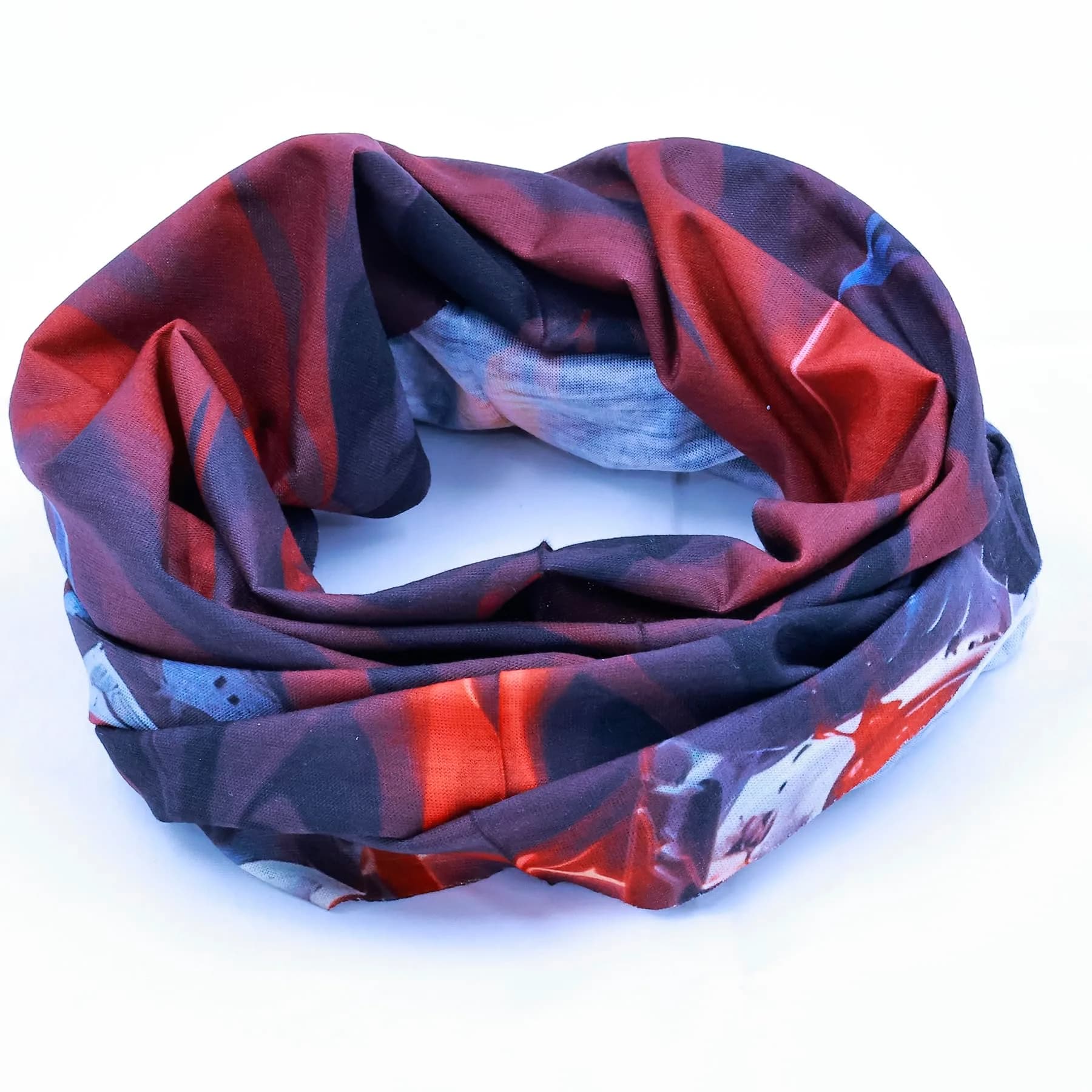 Obacle Skull Red Face Open Mouth Half Face Mask for Dust, Wind, and Sun Protection - view 4