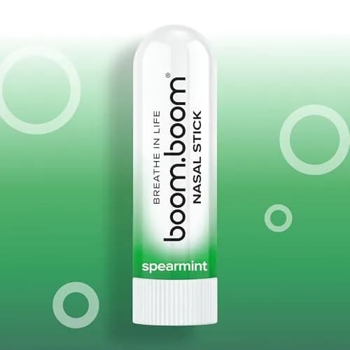BoomBoom Spearmint Nasal Stick | Vapor Flow Technology | 3-Pack | 156 g (5.5 oz) thumbnail 4