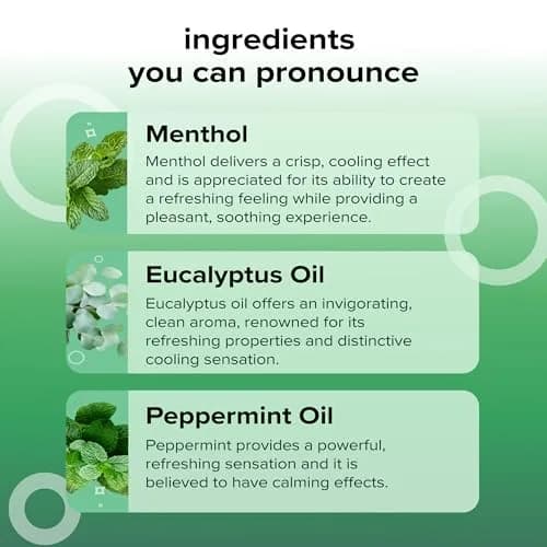 BoomBoom Spearmint Nasal Stick | Vapor Flow Technology | 3-Pack | 156 g (5.5 oz) thumbnail 3