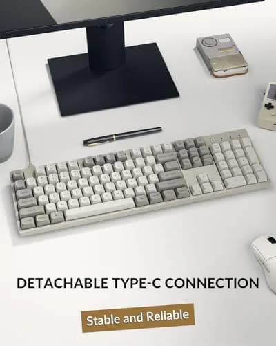 Keychron C2 Pro Full Size Wired Mechanical Keyboard with 8K Hz Polling Rate | RGB Backlit, Hot-Swappable, Mac & Windows Compatible thumbnail 4