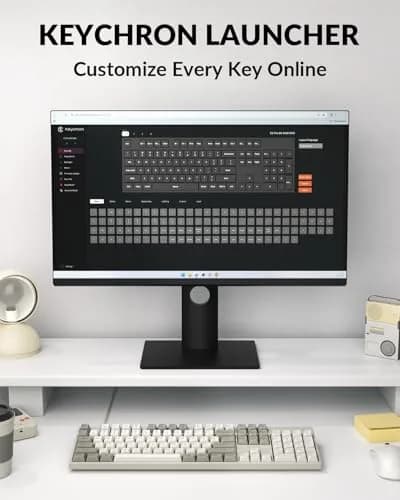 Keychron C2 Pro Full Size Wired Mechanical Keyboard with 8K Hz Polling Rate | RGB Backlit, Hot-Swappable, Mac & Windows Compatible thumbnail 3