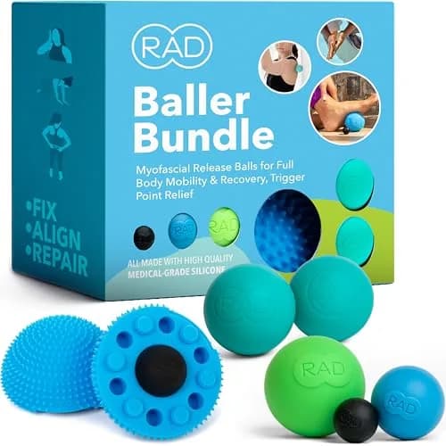 RAD Baller Bundle Myofascial Release Balls 5 Tools (Set of 5) thumbnail 1