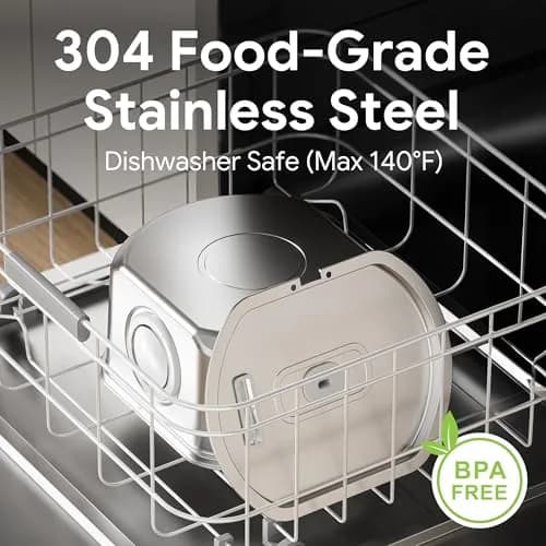 Neareal Cat Water Fountain Stainless Steel 3.2L | Quiet, Durable & Leak-Proof thumbnail 7
