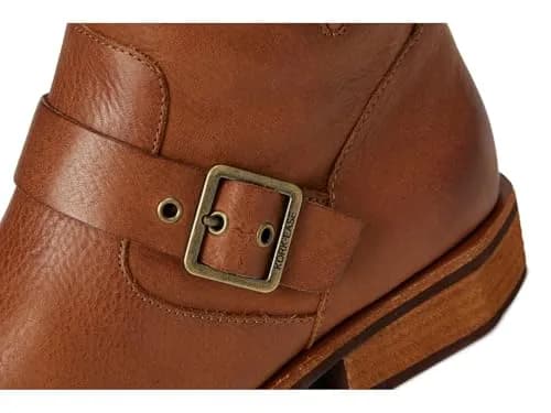 KORK-EASE Ellinor Women's Boot 9.5 Medium | Polished Leather Ankle Boot with Zipper & Buckled Straps thumbnail 6