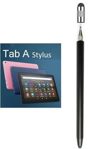fllynewrite 3-in-1 Stylus Pen for Samsung Galaxy Tab A9+/A9/A8/A7/A7 Lite, iPad Pro/iPhone/Fire/Surface | Universal Touchscreen Input Pen (Black) thumbnail 1
