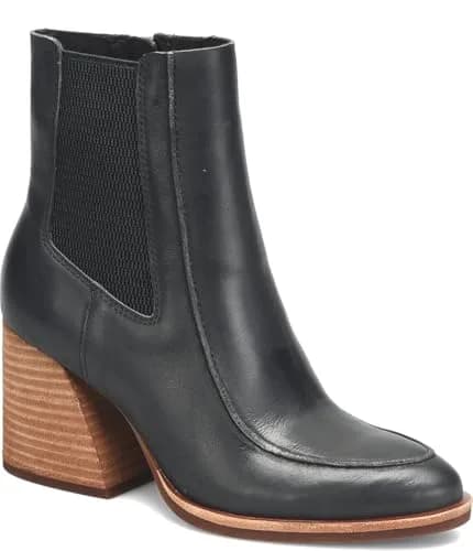 KORK-EASE Women's Sioux Boot in Black | Modern Chelsea Style with Italian Leather (9M) thumbnail 1