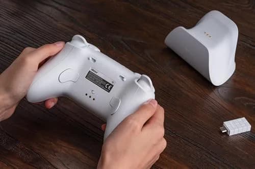 8Bitdo Ultimate 2 Bluetooth Controller for Switch & Windows PC | Pro Gaming with TMR Joysticks thumbnail 5
