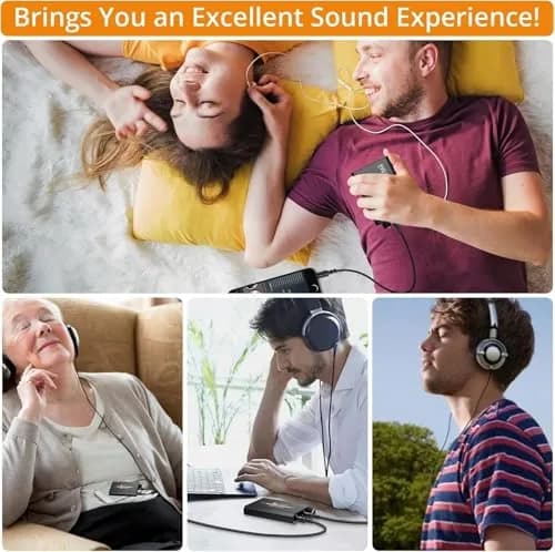 Neoteck Amplifier 16-600 Ohm Portable Headphone Amplifier | Compact HiFi Audio Boost thumbnail 5