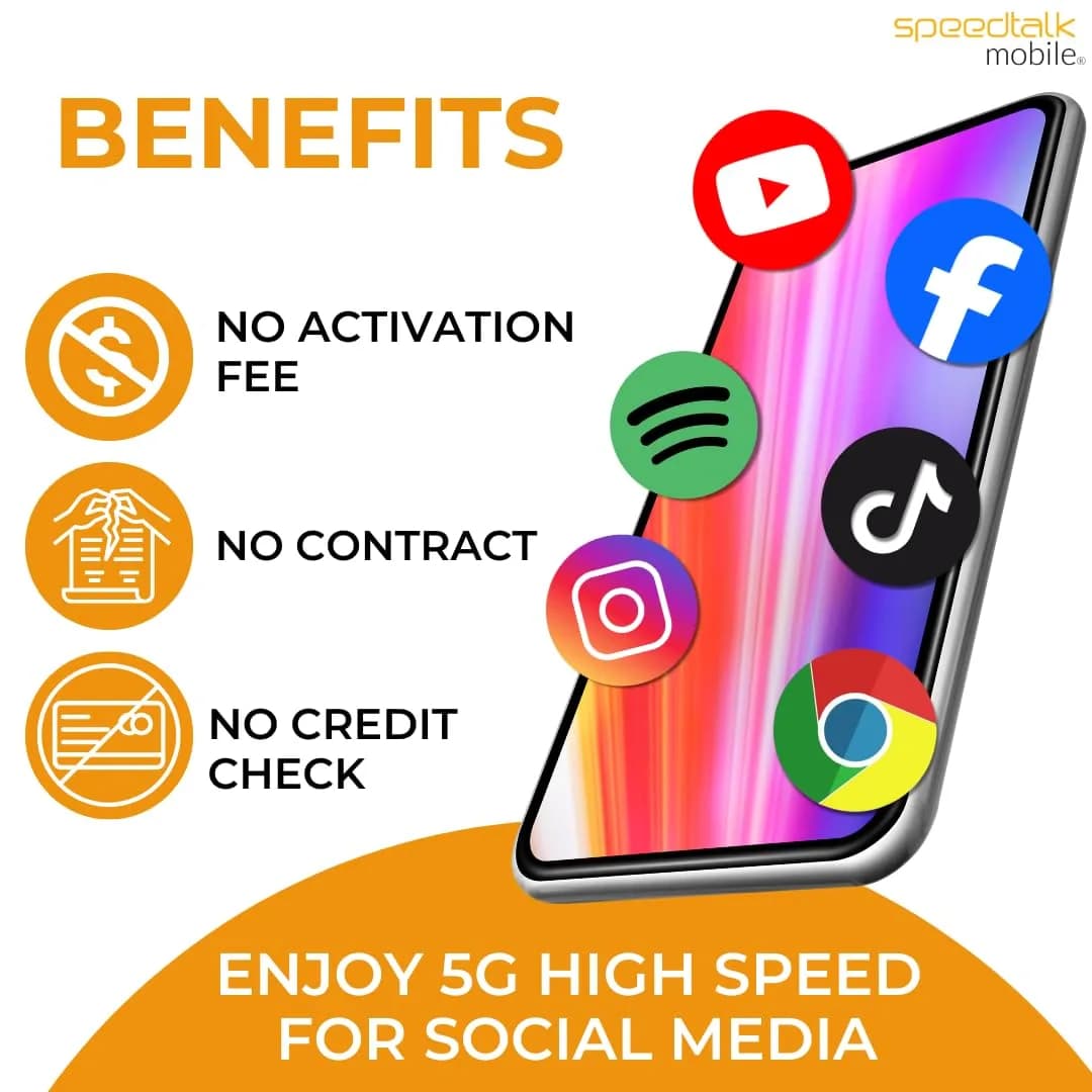 SpeedTalk Mobile SIM Card Starter Kit 3-in-1 SIM | USA Prepaid Plans from $5/Month - view 2