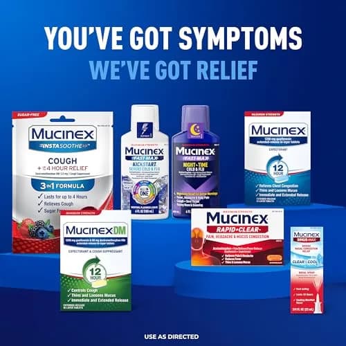 Mucinex Rapid+Clear Pain, Headache & Cough Caplets | Fast Relief for Cold & Flu Symptoms thumbnail 7