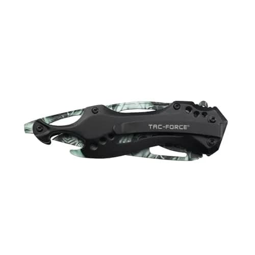Tac-Force Folding Pocket Knife, 3.25 inch Half Serrated Blade | Versatile EDC Tool for Outdoors & Tactical Use thumbnail 6