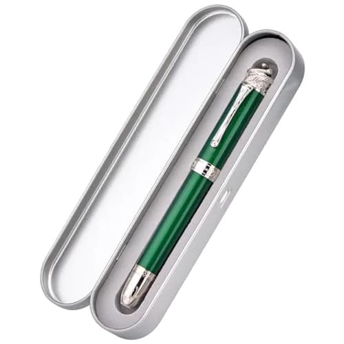 HONG DIAN N25 Fountain Pen Extra Fine Nib Snake Carving | Emerald Green thumbnail 3