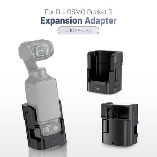 JJC Expansion Adapter for DJI Osmo Pocket 4P 4 3 | Lightweight Camera Mount Accessory thumbnail 2