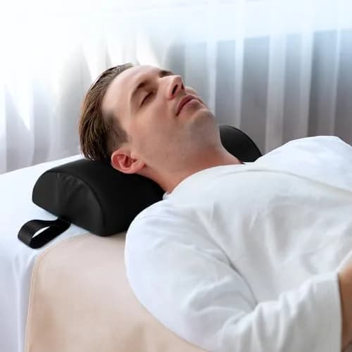 Noverlife Half Round Massage Table Bolster Pillow 17x6x4 inch | Support & Comfort for Therapy thumbnail 6