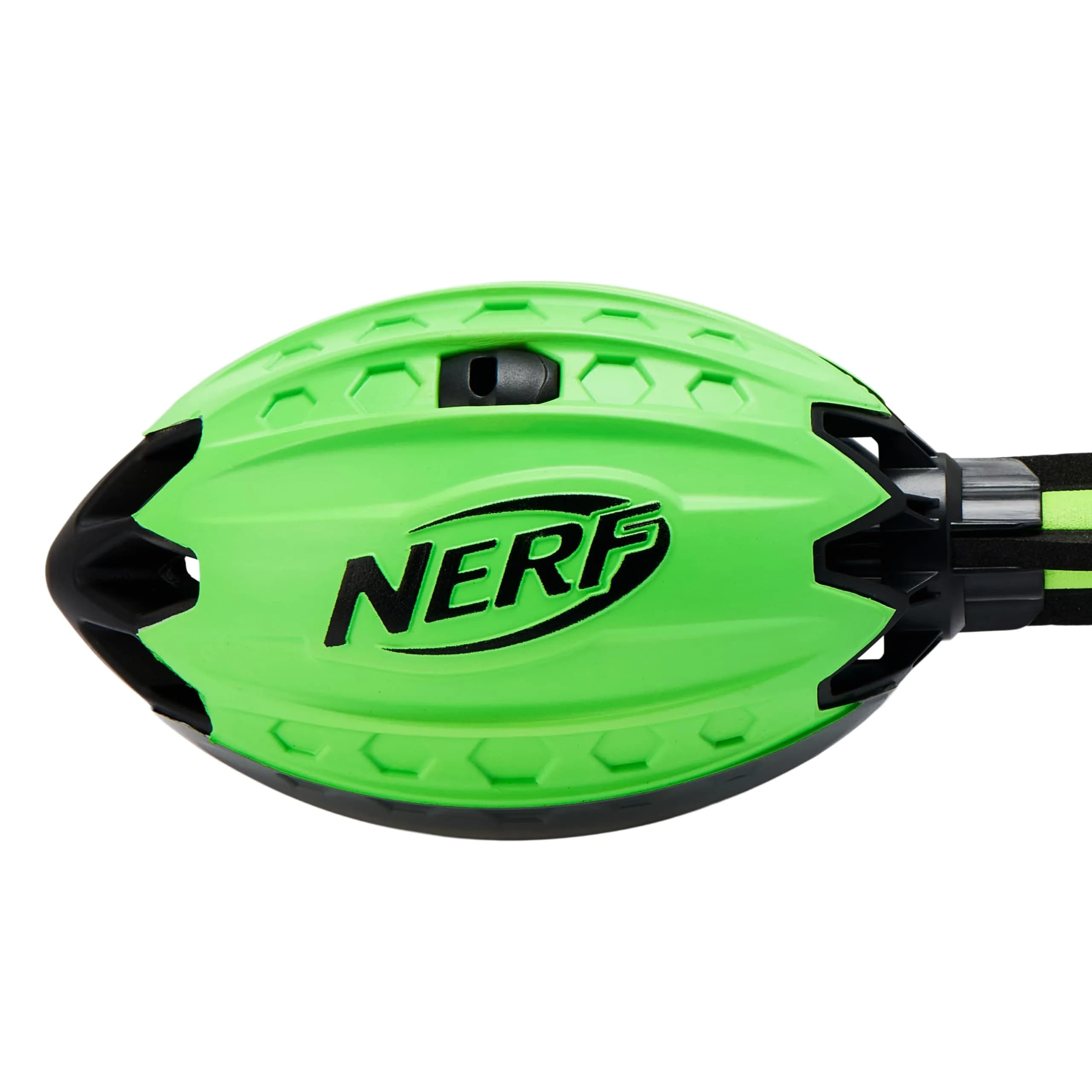 Nerf Elite Vortex Aero Howler Foam Football Green | Whistling Flight, Long-Distance Spiral Throws, Textured Grip Design - view 6