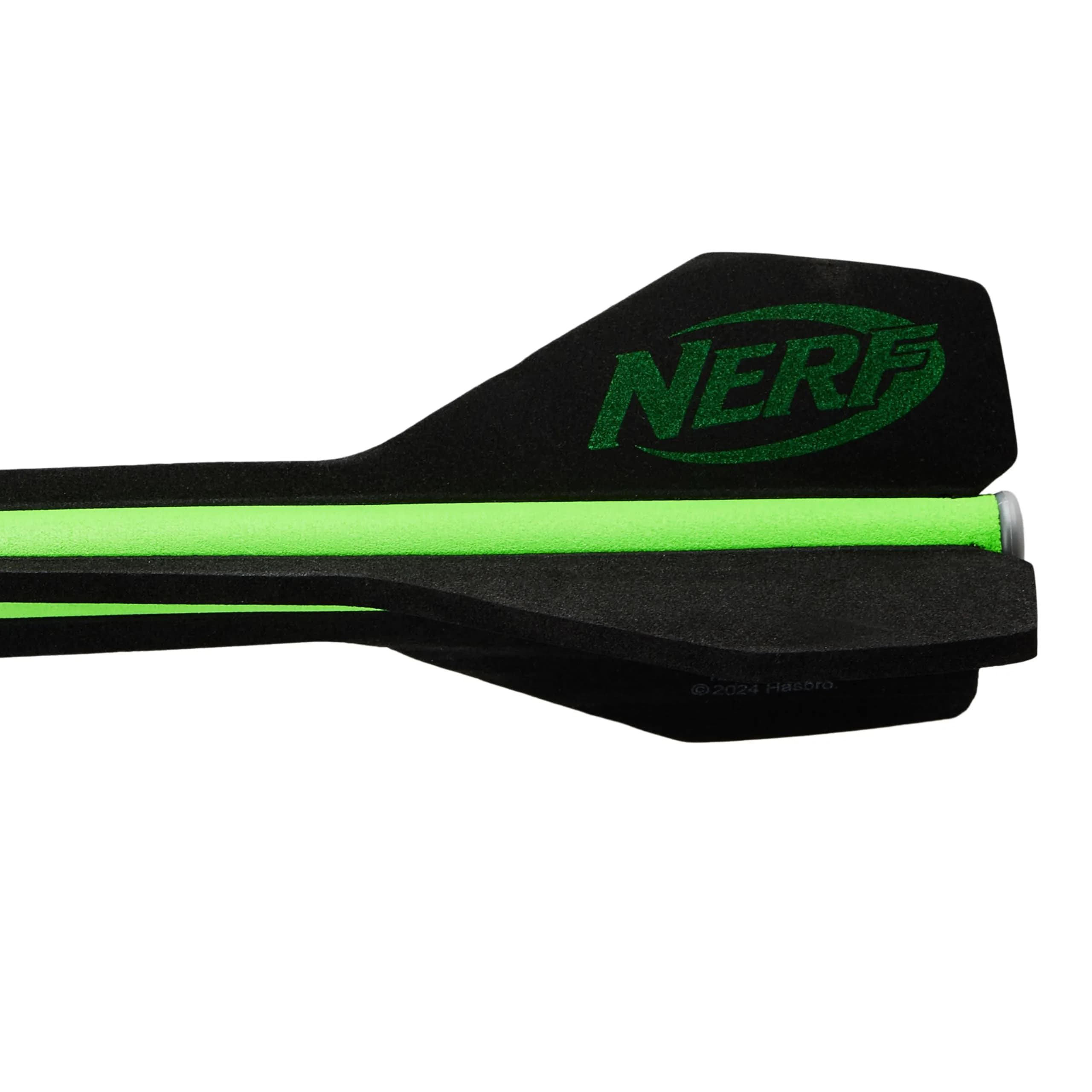 Nerf Elite Vortex Aero Howler Foam Football Green | Whistling Flight, Long-Distance Spiral Throws, Textured Grip Design - view 7