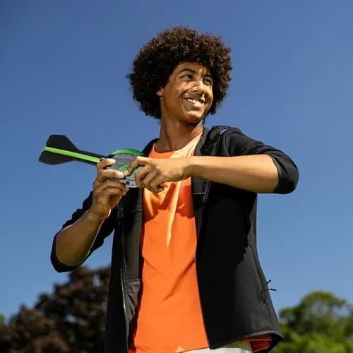 Nerf Elite Vortex Aero Howler Foam Football with Whistle Tail - Red, One Size | USA Import for Long-Distance Throws thumbnail 8