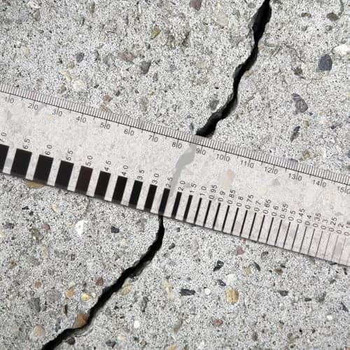 MOETER Crack Width Gauge 16.5cm (6.5in) 3-Pack | Professional Concrete Crack Monitoring Ruler with 1mm Precision thumbnail 8