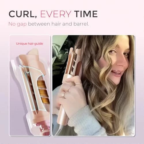TYMO CURLPRO Automatic Rotating Curling Iron 25mm (1 inch) | Beach Waves Hair Curler with Ionic Technology thumbnail 5