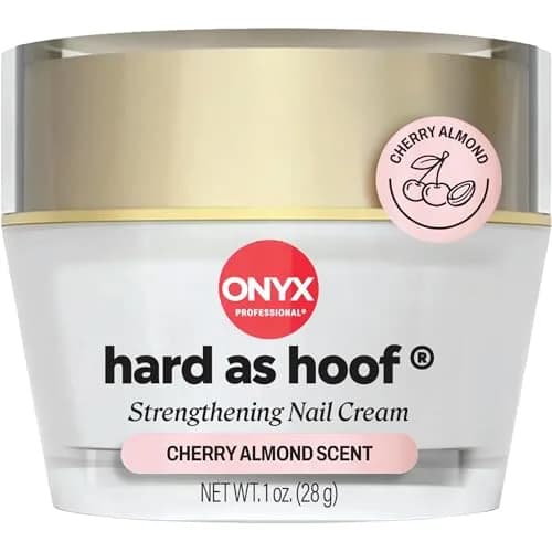 Onyx Professional Hard as Hoof Nail Strengthening Cream 29.57ml (1 oz) | Stops Splits, Chips, Cracks & Promotes Growth thumbnail 1