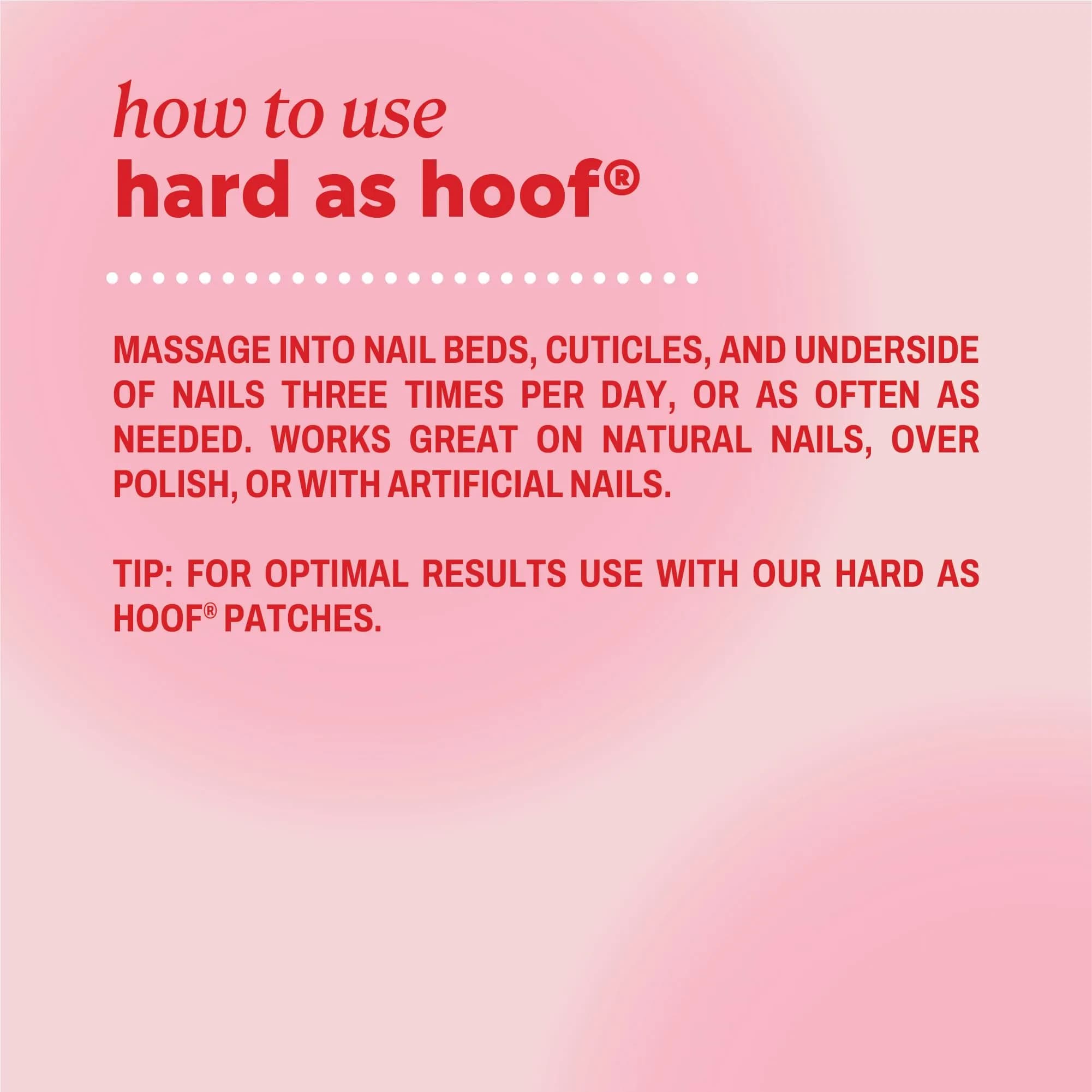 Onyx Professional Hard as Hoof Nail Strengthening Cream 29.57ml (1 oz) | Stops Splits, Chips, Cracks & Promotes Growth - view 9