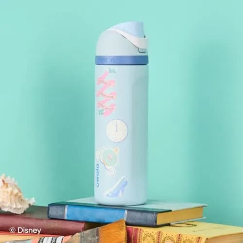 Owala Princess FreeSip Stainless Steel Water Bottle 24 oz Cinderella | Disney Princess Hydration thumbnail 5