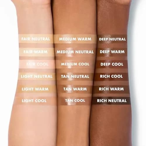 e.l.f. Halo Glow Skin Tint SPF 50 Hydrating & Tinted 17 Rich Warm | Dewy, Buildable Coverage thumbnail 7