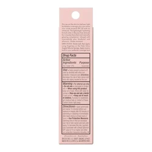 e.l.f. Halo Glow Skin Tint SPF 50 Hydrating & Tinted 17 Rich Warm | Dewy, Buildable Coverage thumbnail 8