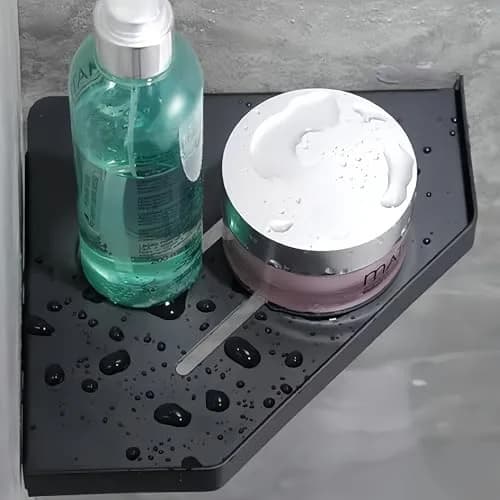 YISMAN Lavatory Bathroom Corner Shelf 6x6x1.65 in | SUS 304 Stainless Steel Wall Mount thumbnail 6