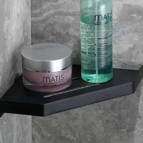 YISMAN Lavatory Bathroom Corner Shelf 6x6x1.65 in | SUS 304 Stainless Steel Wall Mount thumbnail 2